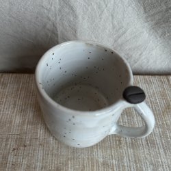 B�nnekop med stor kaffeb�nne