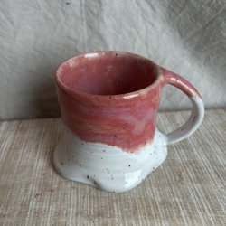 Ballerinakop hvid/lyser�d