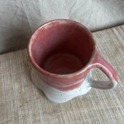 Ballerinakop hvid/lyser�d